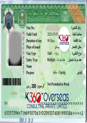 Saudi Visa Stamping